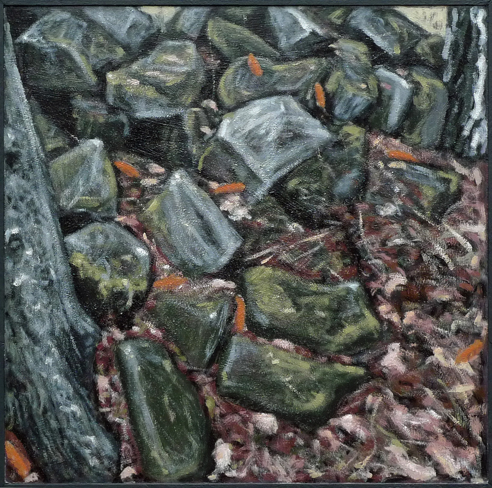 Stenen (buiten) 55x55 1987