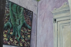 Interieur Weteringschans 1e verd. 2 1996 40x40cm