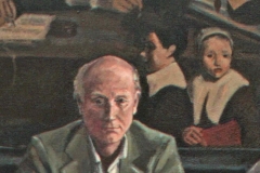 In opdracht: Regenten van het Hospice Wallon, 1987 130x140cm