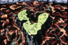 Boomstronk 3 1988 140x140cm