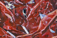 Spiegels op plastic 1979 120x100