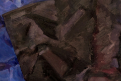 Zwart op blauw 1979 55x60